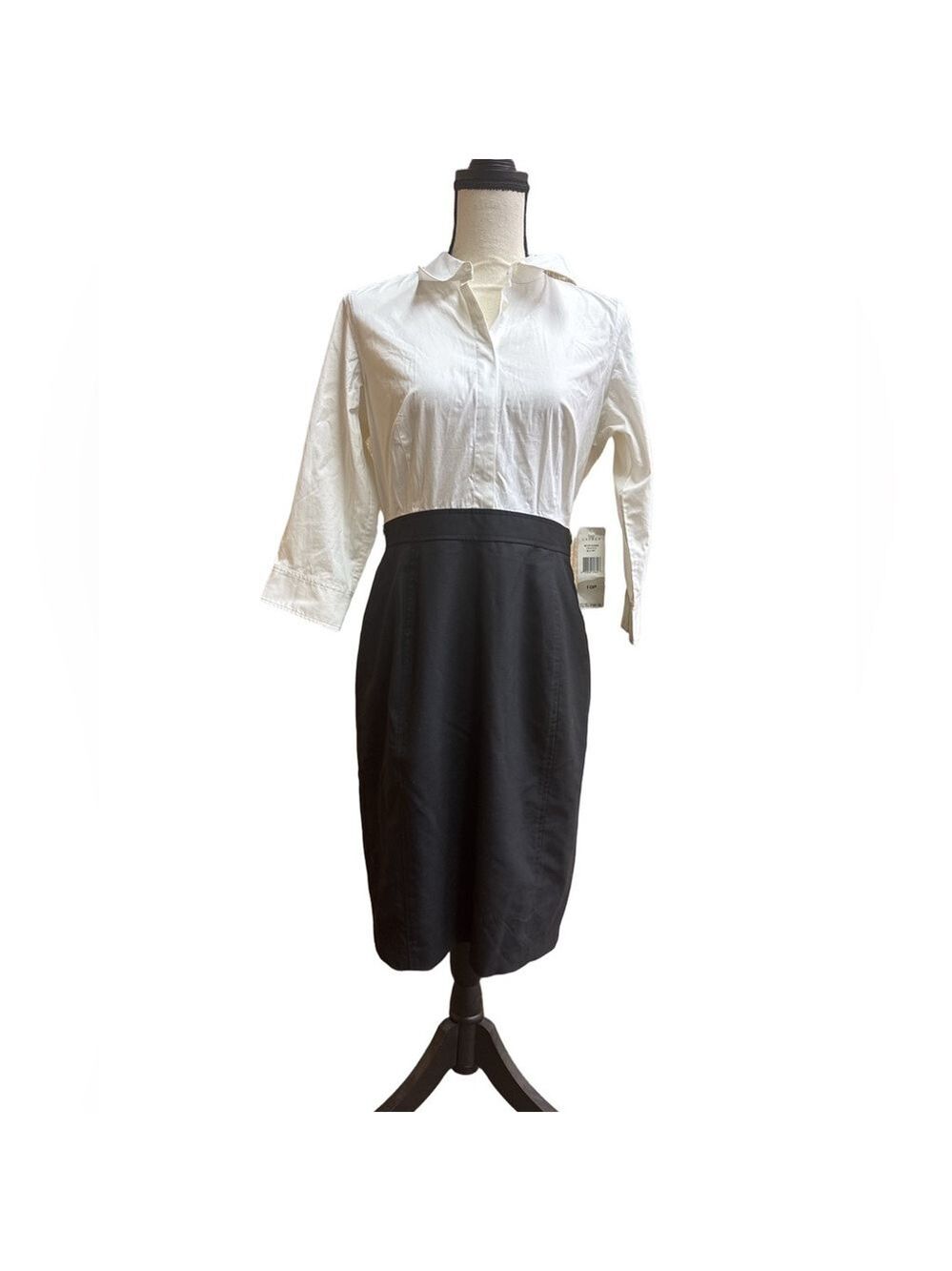 New Lauren Black & White Business Dress
